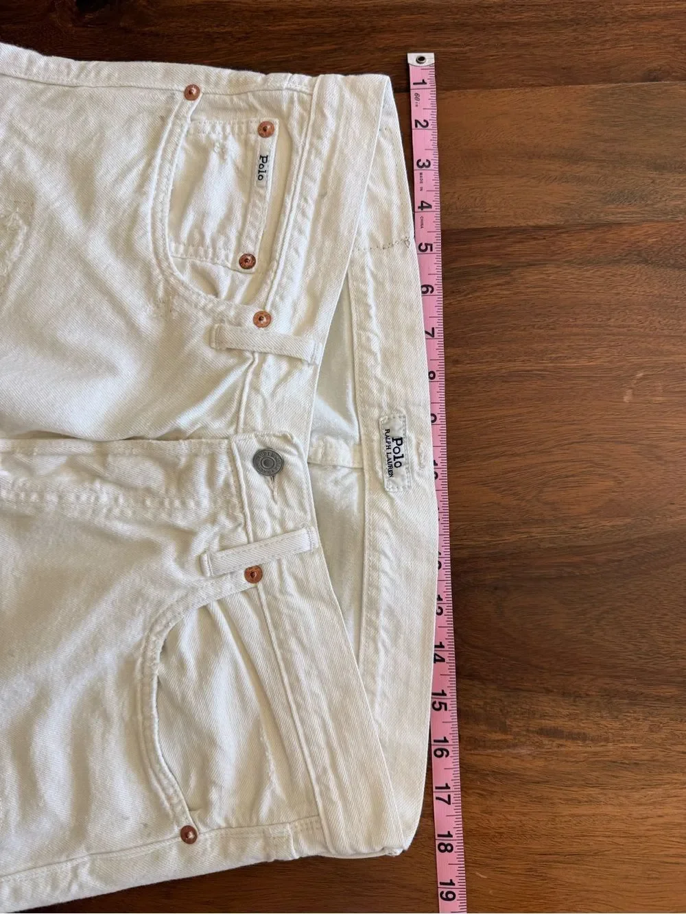 Polo by Ralph Lauren Slim Straight White Men's Jeans